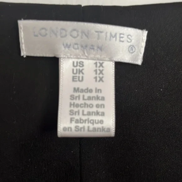 London Times Dress size 1x - Picture 2 of 2